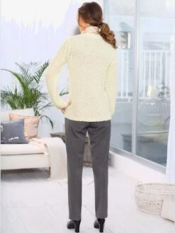 Pantalon Femme Chaud Idéal Pour L'hiver -T-Shirt Sweat Soldes Magasin 020.00ZUK03338 A03.012