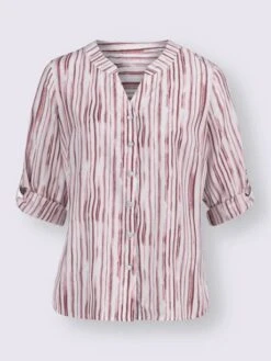 Chemisier En Crêpe Superbes Rayures 7 Chemisier En Crêpe Superbes Rayures -T-Shirt Sweat Soldes Magasin 020.00ZUK92345 B28.001