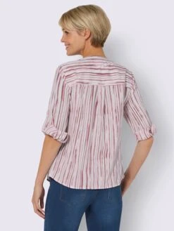 Chemisier En Crêpe Superbes Rayures 6 Chemisier En Crêpe Superbes Rayures -T-Shirt Sweat Soldes Magasin 020.00ZUK92345 B29.001