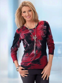 T-shirt à Imprimé Paisley Tendance