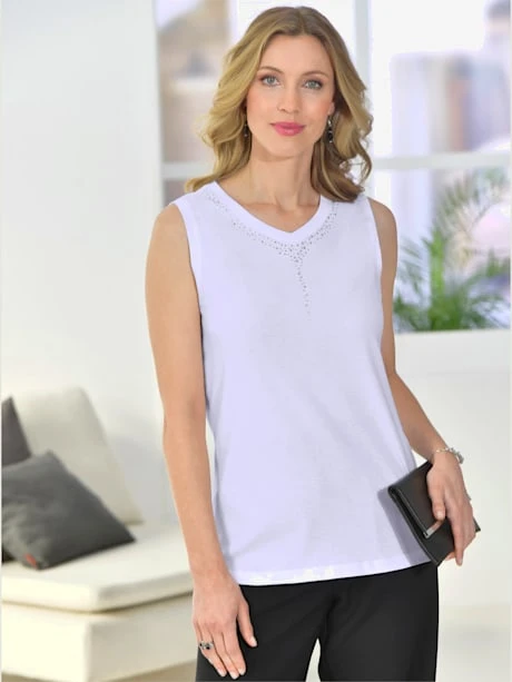 Débardeur Petites Pierres Fantaisie 1 Débardeur Petites Pierres Fantaisie
