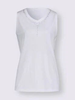 Débardeur Petites Pierres Fantaisie 7 Débardeur Petites Pierres Fantaisie -T-Shirt Sweat Soldes Magasin 021.00ZUK03346 B14.001