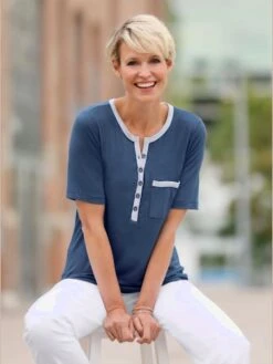 T-shirt à Manches Courtes 95% Viscose