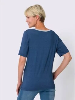 T-shirt à Manches Courtes 95% Viscose -T-Shirt Sweat Soldes Magasin 021.00ZUK03347 B29.001