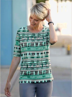 T-shirt à Manches Courtes Imprimé Graphique