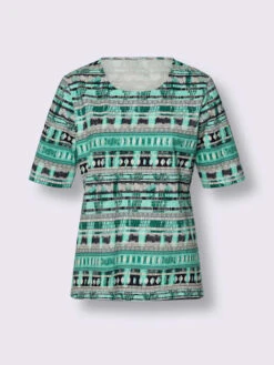 T-shirt à Manches Courtes Imprimé Graphique 7 T-shirt à Manches Courtes Imprimé Graphique -T-Shirt Sweat Soldes Magasin 021.00ZUK05547 B01.001