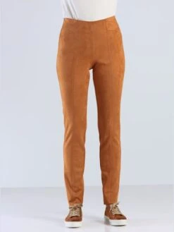 Pantalon En Synthétique Toucher Velouté