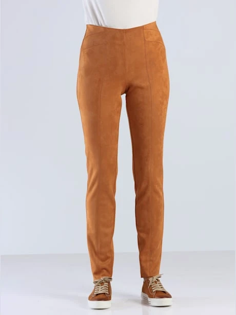 Pantalon En Synthétique Toucher Velouté 1 Pantalon En Synthétique Toucher Velouté