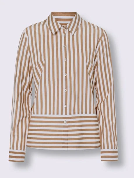 Chemisier Rayé 50% Coton 4 Chemisier Rayé 50% Coton – Image 4
