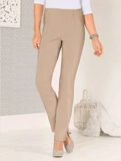Pantalon Extensible Habillé Avec Ceinture élastique