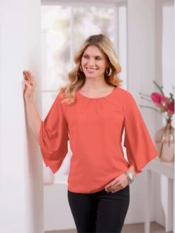 Chemisier Manches Larges