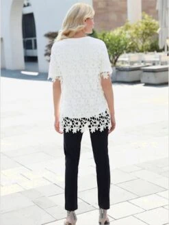 Pantalon Extensible Femme Avec Poches à Glissière -T-Shirt Sweat Soldes Magasin 023.00ZUK03339 A04.004