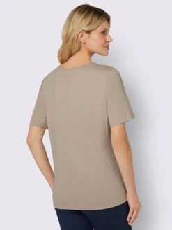 T-shirt Petites Pierres Fantaisie Sur L'encolure 7 T-shirt Petites Pierres Fantaisie Sur L'encolure -T-Shirt Sweat Soldes Magasin 023.00ZUK92347 B44.001