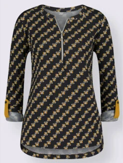 T-shirt à Manches Longues Viscose 5 T-shirt à Manches Longues Viscose -T-Shirt Sweat Soldes Magasin 024.00F0123142 B04.001