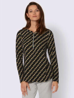 T-shirt à Manches Longues Viscose