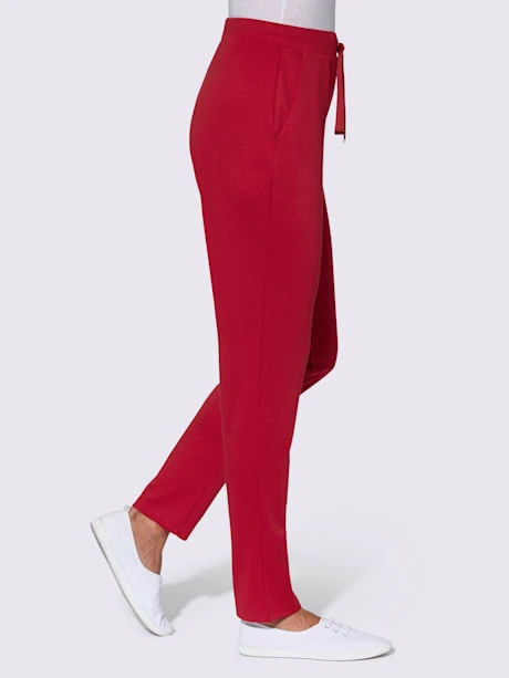 Pantalon En Jersey Ceinture élastique, Coulisse Et Lien à Nouer 2 Pantalon En Jersey Ceinture élastique, Coulisse Et Lien à Nouer – Image 2