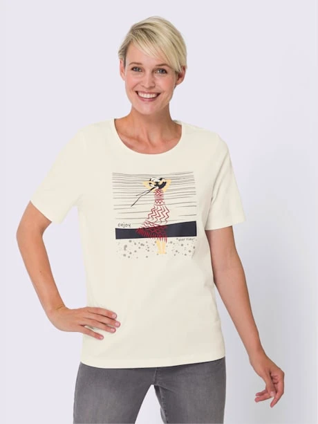 T-shirt à Manches Courtes Motif Marin 1 T-shirt à Manches Courtes Motif Marin