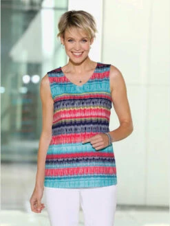 Débardeur Encolure En V Affinante