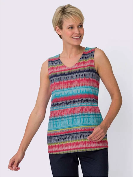 Débardeur Encolure En V Affinante 2 Débardeur Encolure En V Affinante – Image 2