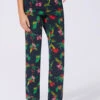 Pantalon Femme Motif Jungle Coloré