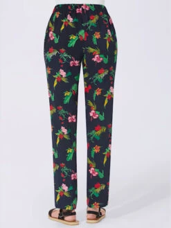 Pantalon Femme Motif Jungle Coloré 7 Pantalon Femme Motif Jungle Coloré -T-Shirt Sweat Soldes Magasin 029.00ZUK03341 A54.003
