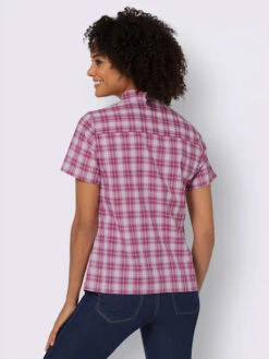 Chemisier à Carreaux Superbe Tissage En Carreaux -T-Shirt Sweat Soldes Magasin 029.00ZUK92345 B26.001