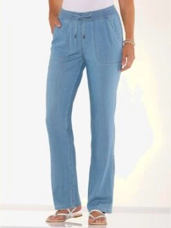 Jean Ceinture Smockée