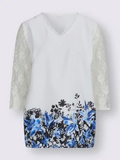 Chemisier En Dentelle Manches En Dentelle 7 Chemisier En Dentelle Manches En Dentelle -T-Shirt Sweat Soldes Magasin 031.00ZUK92348 B01.001