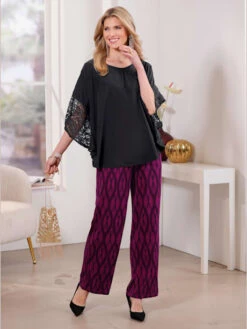 Pantalon En Jersey 95% Viscose -T-Shirt Sweat Soldes Magasin 034.00ZUK92348 008.101