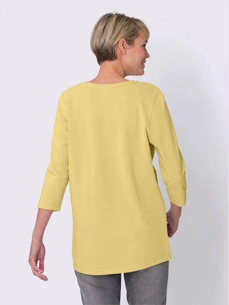 T-shirt Long Qualité Piqué Estivale 2 T-shirt Long Qualité Piqué Estivale – Image 2