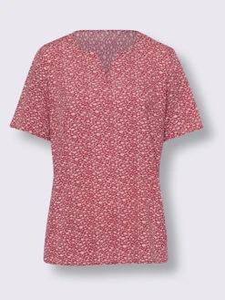 Chemisier Encolure Arrondie Avec Petit V -T-Shirt Sweat Soldes Magasin 036.00ZUK92347 B19.001