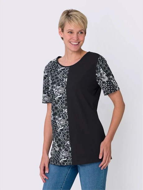 T-shirt Long Coupe Longue Affinante 2 T-shirt Long Coupe Longue Affinante – Image 2