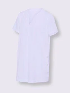 Chemisier Long Jolie Coupe Longue Moderne 5 Chemisier Long Jolie Coupe Longue Moderne -T-Shirt Sweat Soldes Magasin 037.00ZUK92347 B01.001