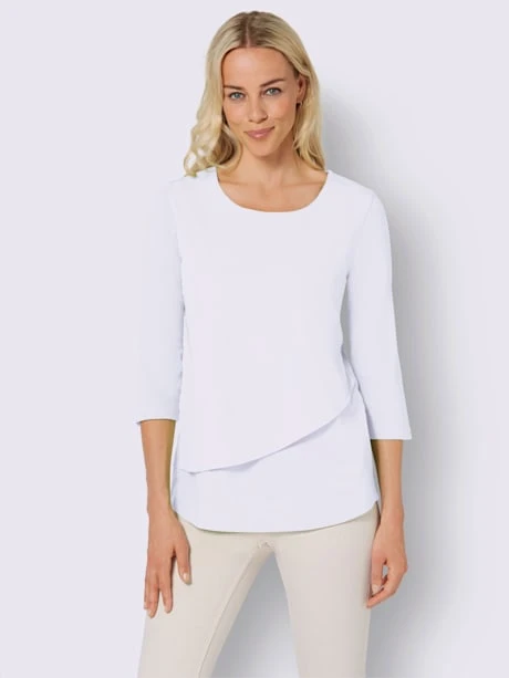 T-shirt Bi-matières Manches 3/4 2 T-shirt Bi-matières Manches 3/4 – Image 2