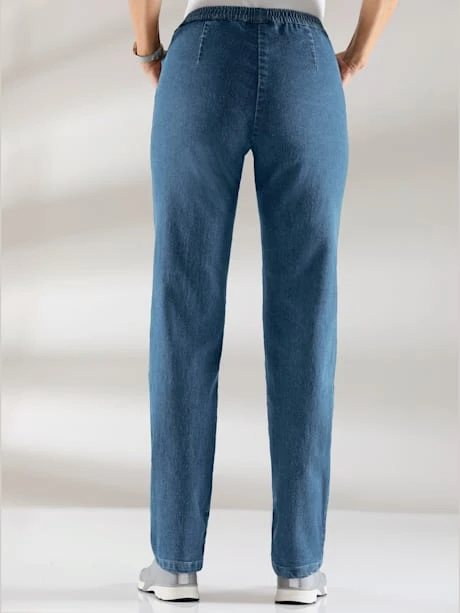 Jean Femme Confortable Taille élastique 3 Jean Femme Confortable Taille élastique – Image 3