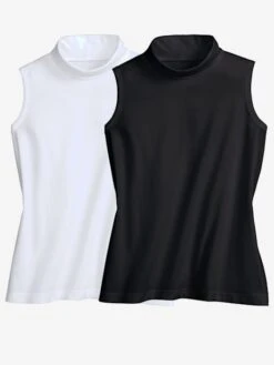 T-shirt Sans Manche Col Roulé -T-Shirt Sweat Soldes Magasin 084.00KAT.202 134.005.r