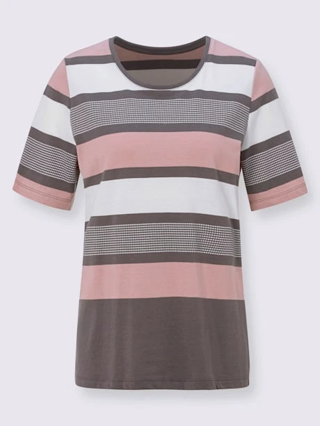 T-shirt à Encolure Ronde 50% Modal 4 T-shirt à Encolure Ronde 50% Modal – Image 4