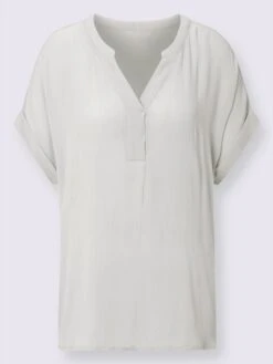 Chemisier à Manches Courtes Pure Viscose 7 Chemisier à Manches Courtes Pure Viscose -T-Shirt Sweat Soldes Magasin 115.00BJ255345 B10.001