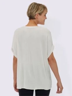 Chemisier à Manches Courtes Pure Viscose 6 Chemisier à Manches Courtes Pure Viscose -T-Shirt Sweat Soldes Magasin 115.00BJ255345 B11.001