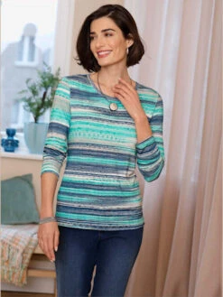 T-shirt à Manches Longues Qualité Viscose Douce