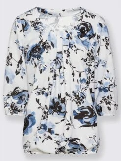 Chemisier Plis Affinants à L'encolure 7 Chemisier Plis Affinants à L'encolure -T-Shirt Sweat Soldes Magasin 181.00FJ156343 B16.001