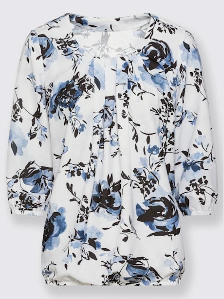 Chemisier Plis Affinants à L'encolure 4 Chemisier Plis Affinants à L'encolure – Image 4