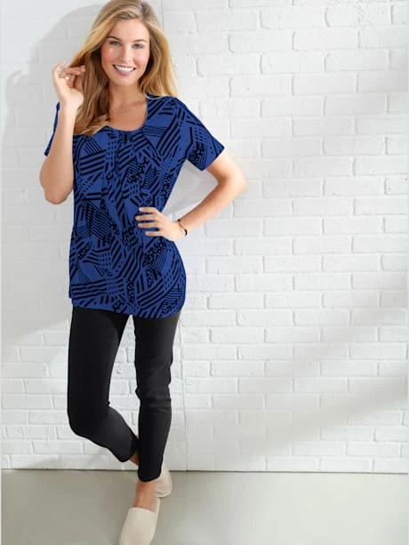 T-shirt Coupe Féminine Motif Graphique 1 T-shirt Coupe Féminine Motif Graphique