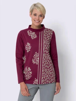 T-shirt à Col Montant Col Montant Chaud