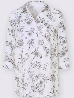 Chemisier Long Coupe Longue 5 Chemisier Long Coupe Longue -T-Shirt Sweat Soldes Magasin 700.00TIT92343 A50.001