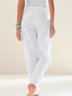 Pantalon Avec Ceinture élastique Et Poches Pratiques -T-Shirt Sweat Soldes Magasin 999.00SAN92331 A12.012